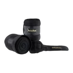 Back On Track Fleece Polo Leg Wraps - Black
