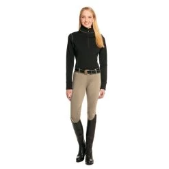 Ovation Women's Equinox GripTec Knee Patch Tight - Neutral Beige