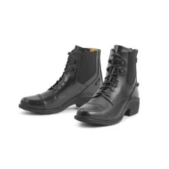 Ovation Women's Synergy Back Zip Paddock Boot - Black