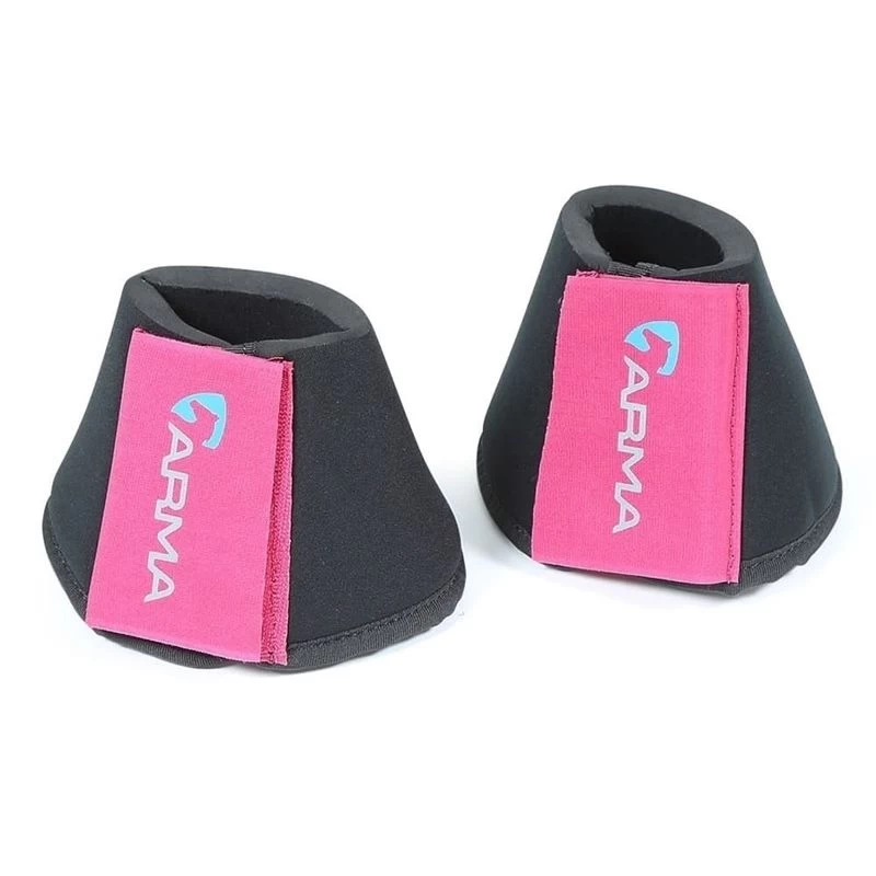 Shires ARMA Neoprene Over Reach Boots - Raspberry