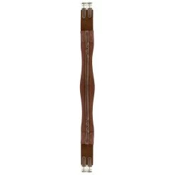 Silverleaf Fancy Chafeless Girth With Dual Elastic Ends - Golden Oak