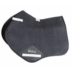 Shires Performance Suede Jump Saddle Pad - Black