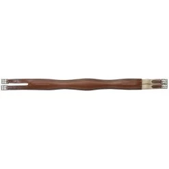 Camelot Overlay Split End Girth - Brown