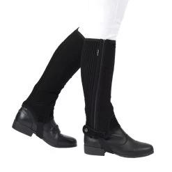Dublin Easy-Care Half Chaps II - Black
