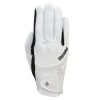 Roeckl Milano Riding Gloves - White/Black