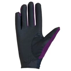 Roeckl Mendon Riding Gloves - Berry