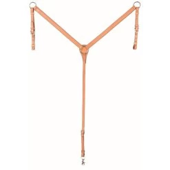 Western Rawhide Country Legend Basic Breastcollar - Golden Tan