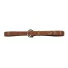 Western Rawhide 1" Leather Rig Strap - Tobacco