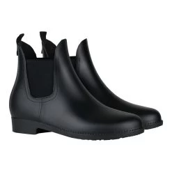 Horze Bonn Rubber Paddock Boots - Black