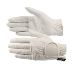 Horze Eleanor Flex Fit Riding Gloves - White