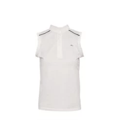 Alessandro Albanese Women's Monza Sleeveless Competition Top - White