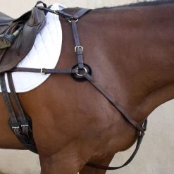 Nunn Finer 5-Way Hunting Breastplate With Elastic - Havana/Zinc