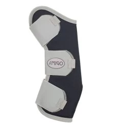 Amigo Ripstop Travel Boots - Navy/Silver
