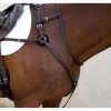 Nunn Finer Breastplate Attachment With Neck Strap - Havana/Brass