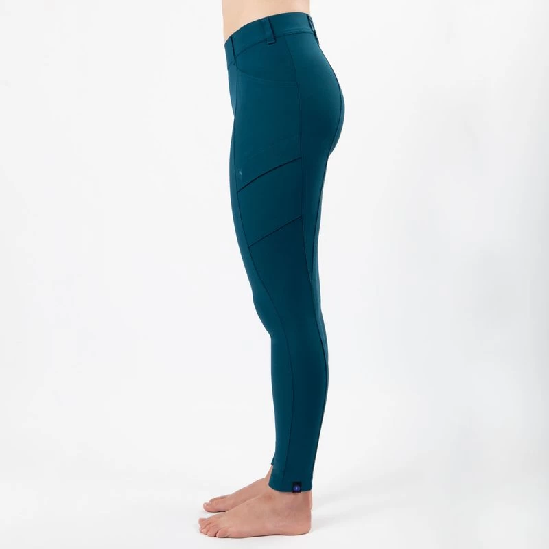 Irideon Women's Issential Cargo Knee Patch Tights - Baltic Blue - Image 2