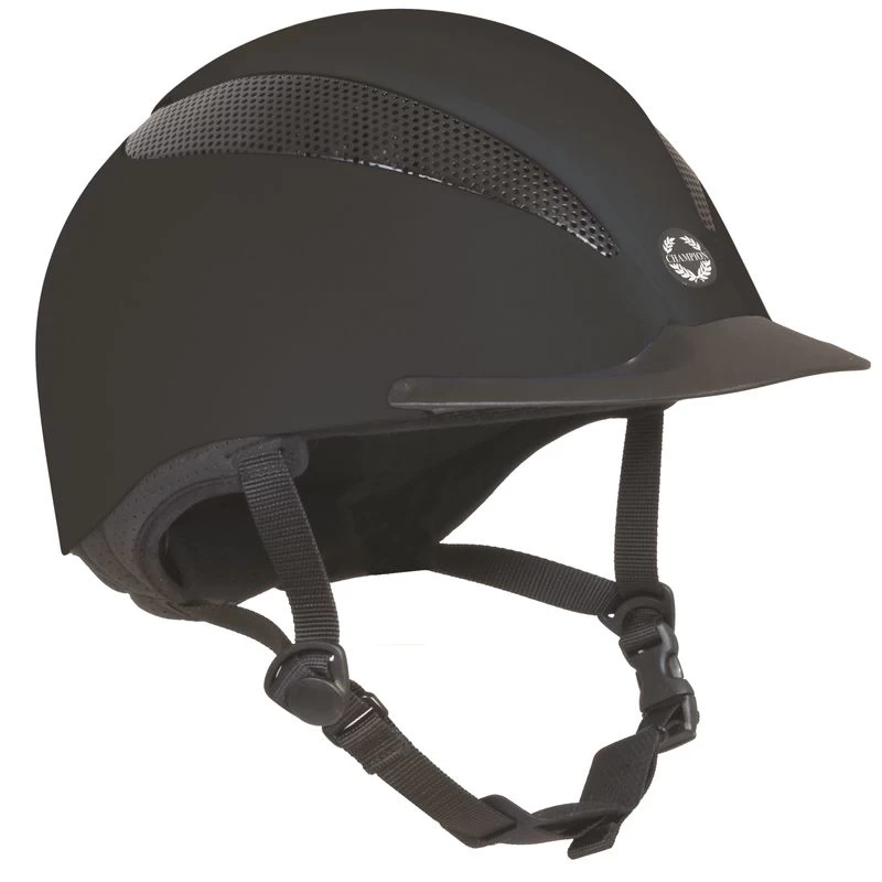 Champion Air-Tech Classic Helmet - Black Silk