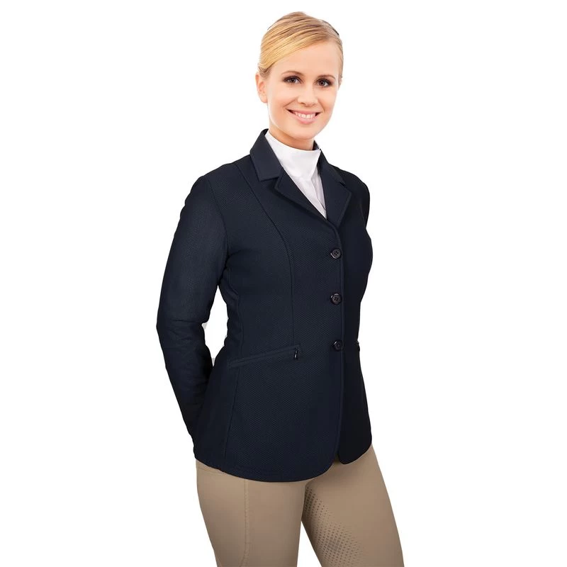 Ovation Women's Signature AirFlex 3-Button Show Coat - Navy - Image 2