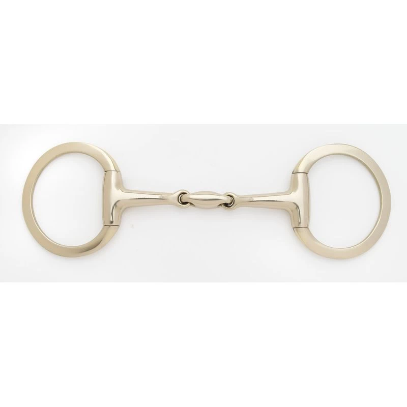 Ovation Peanut Link Flat Eggbutt - German Silver