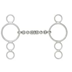 Centaur Waterford 3-Ring Gag - Stainless Steel