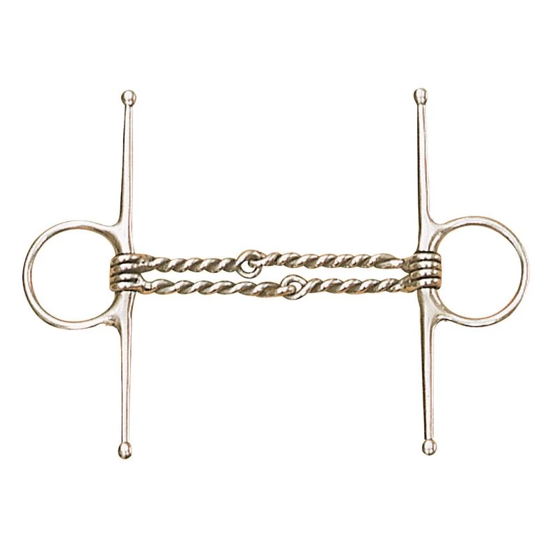 Centaur Double Twisted Wire Full Cheek - Stainless Steel