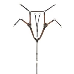 Ovation Classic 5 Point Breastplate - Brown