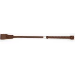 County Perforated Leather Handle 21" Bat - Brown