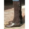 Ovation EZE Tab Suede Half Chaps - Black
