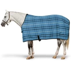 Pessoa Wool Cooler - Blue Plaid