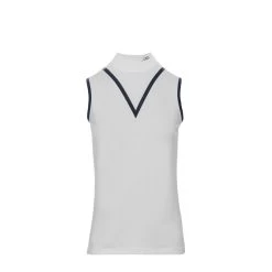 Alessandro Albanese Women's Mina Technical Sleeveless Top - White