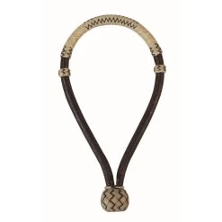 Western Rawhide Jim Taylor 5/8" Rawhide Bosal - Black