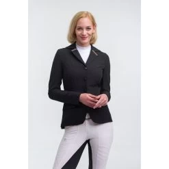 Cavalliera Women's Rose Gold Purity Show Jacket - Black