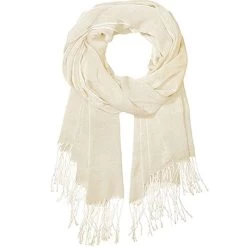 Back On Track Scarf - Cream