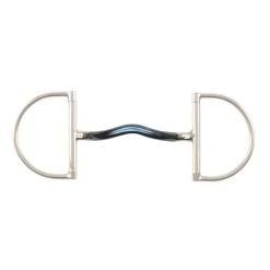 Shires Medium Port Blue Alloy Hunter Dee Bit