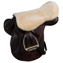 Horze Harleigh Sheepskin Seat Warmer - Off-White
