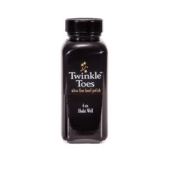Twinkle Satins Hoof Polish - Black Velvet
