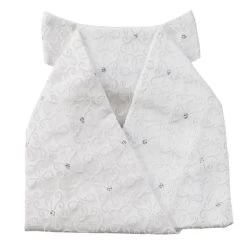 Showquest Women's Vintage Tied Stock - Kingsington White