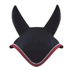Woof Wear Ergonomic Ear Net - Black/Shiraz