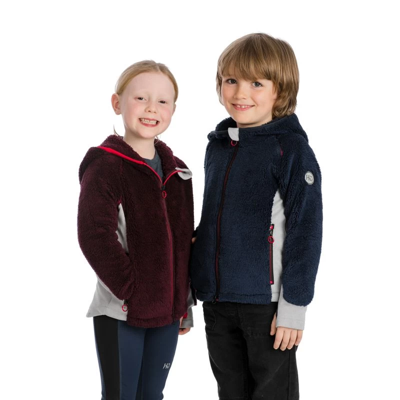 Horseware Kids' Sherpa Jacket - Fig - Image 4