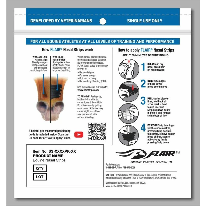 FLAIR Nasal Strips - Black - Image 3