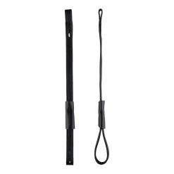 Horze Soft Dressage Stirrup Leathers W/Nylon Inside - Black