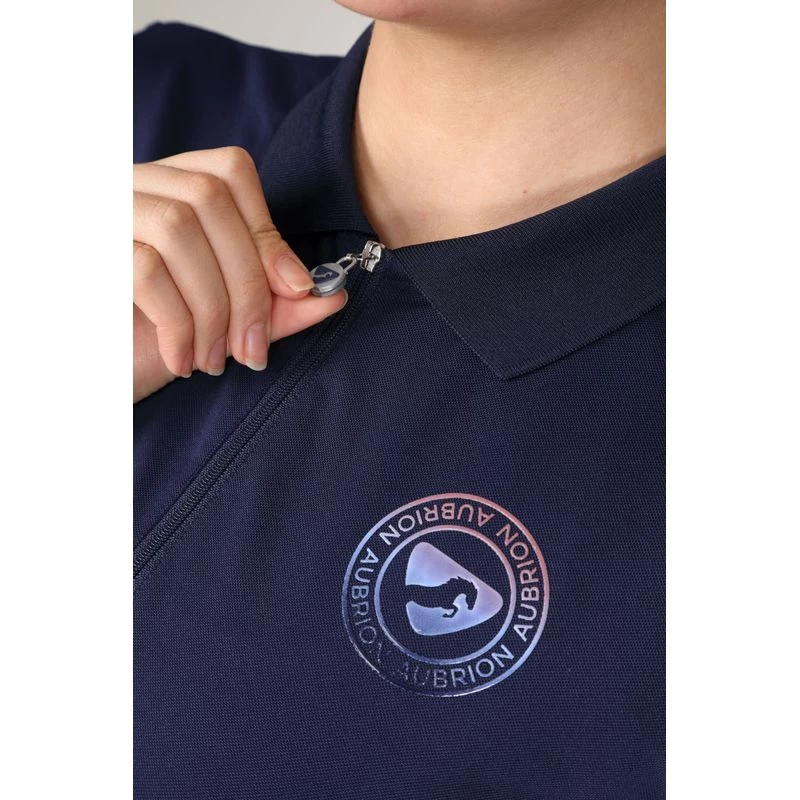 Shires Aubrion Women's Parsons Tech Polo - Dark Navy - Image 3