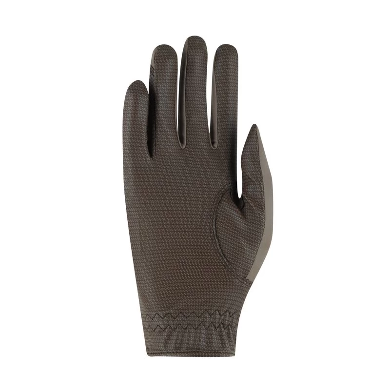 Roeckl Muenster Riding Gloves - Dark Taupe - Image 2