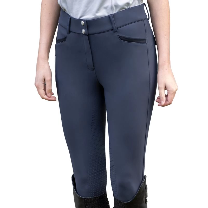 Ovation Women's Elegance Dynamic Full Seat Breeches - Indigo