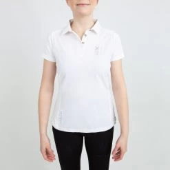 Irideon Women's Luna Coolstretch Polo - White
