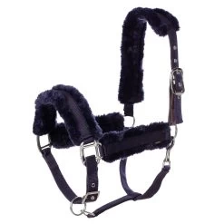 Equinavia Valkyrie Ultra Fleece Breakaway Halter - Navy/Navy