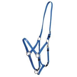 Zilco Deluxe Endurance Bridle/Halter Cavesson Only - Royal Blue