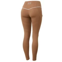 B Vertigo Women's Adara High Waist Full Seat Tights - Tiger's Eye Brown
