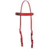 Zilco Deluxe Endurance Bridle Headstall Only - Red