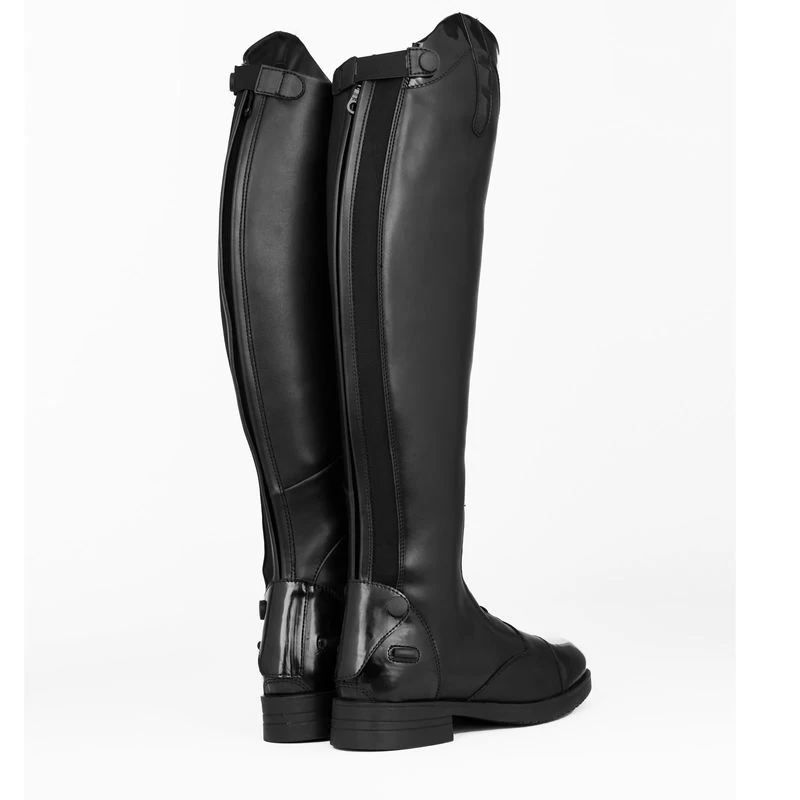Horze Women's Cleo Shiny Top Field Boots - Black - Image 4