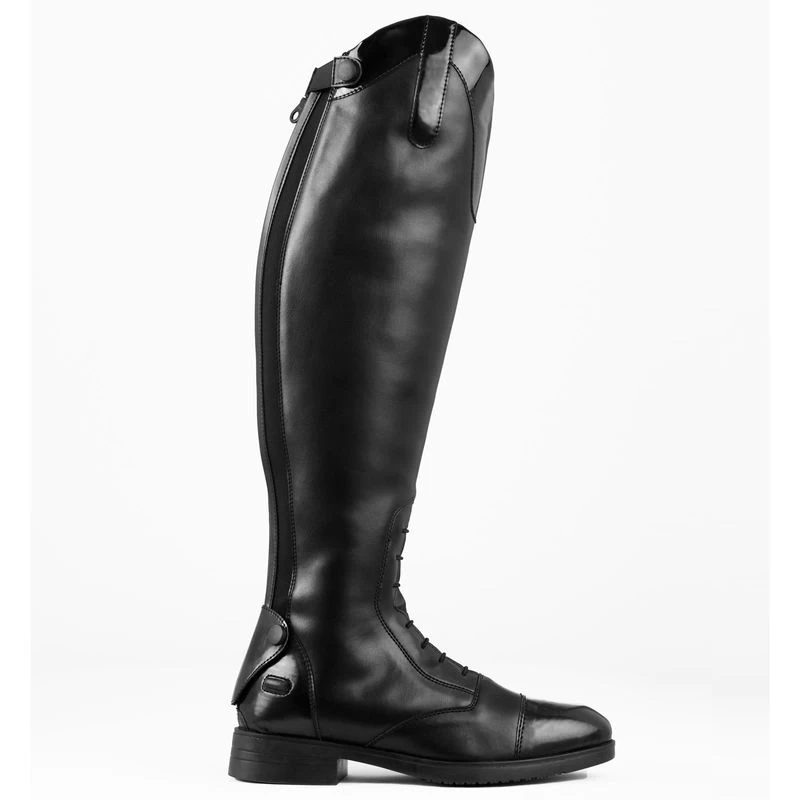 Horze Women's Cleo Shiny Top Field Boots - Black - Image 5